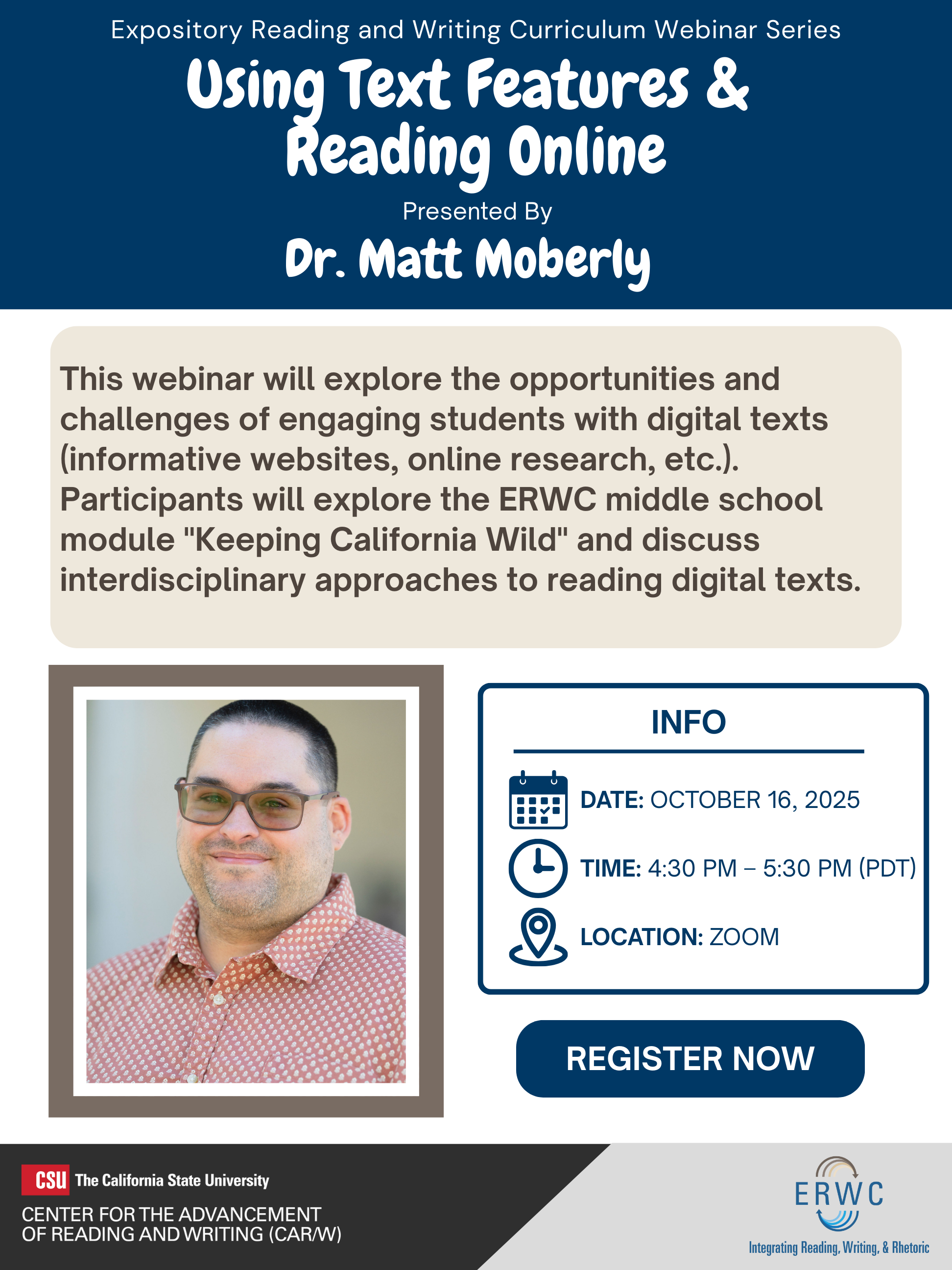 ERWC Webinar Flyer - October 2025